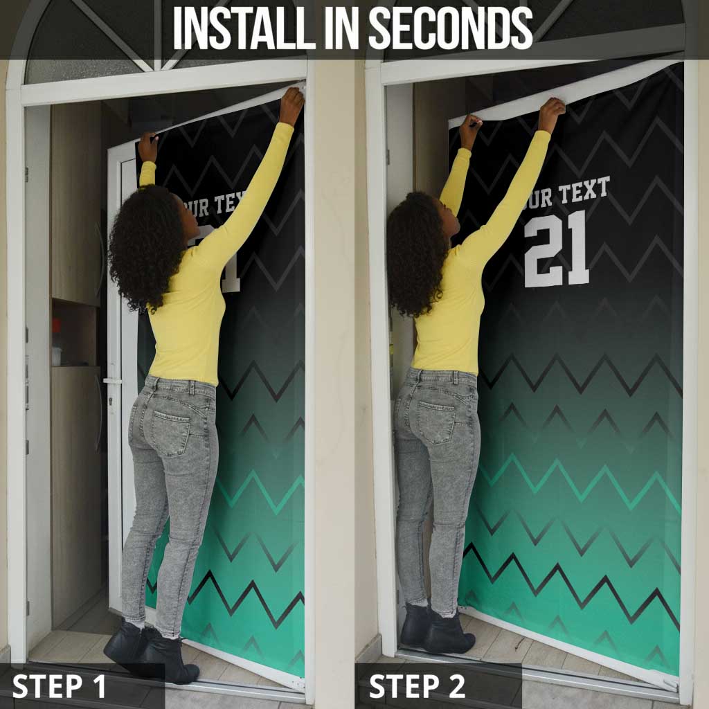 Custom Football African Tanzania Door Cover Retro 2023-24 Tanzania History