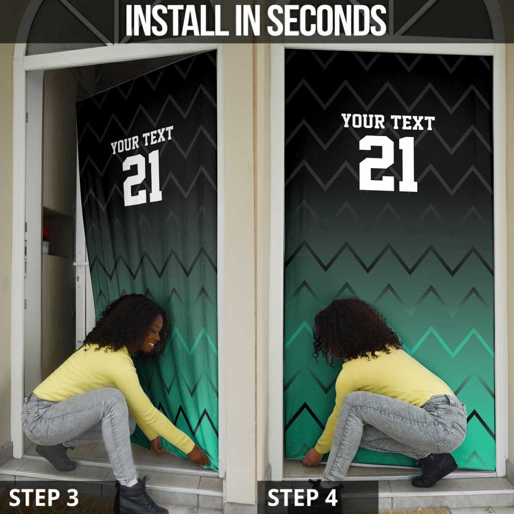 Custom Football African Tanzania Door Cover Retro 2023-24 Tanzania History