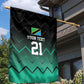Custom Football African Tanzania Garden Flag Retro 2023-24 Tanzania History - African Pride