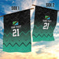 Custom Football African Tanzania Garden Flag Retro 2023-24 Tanzania History - African Pride