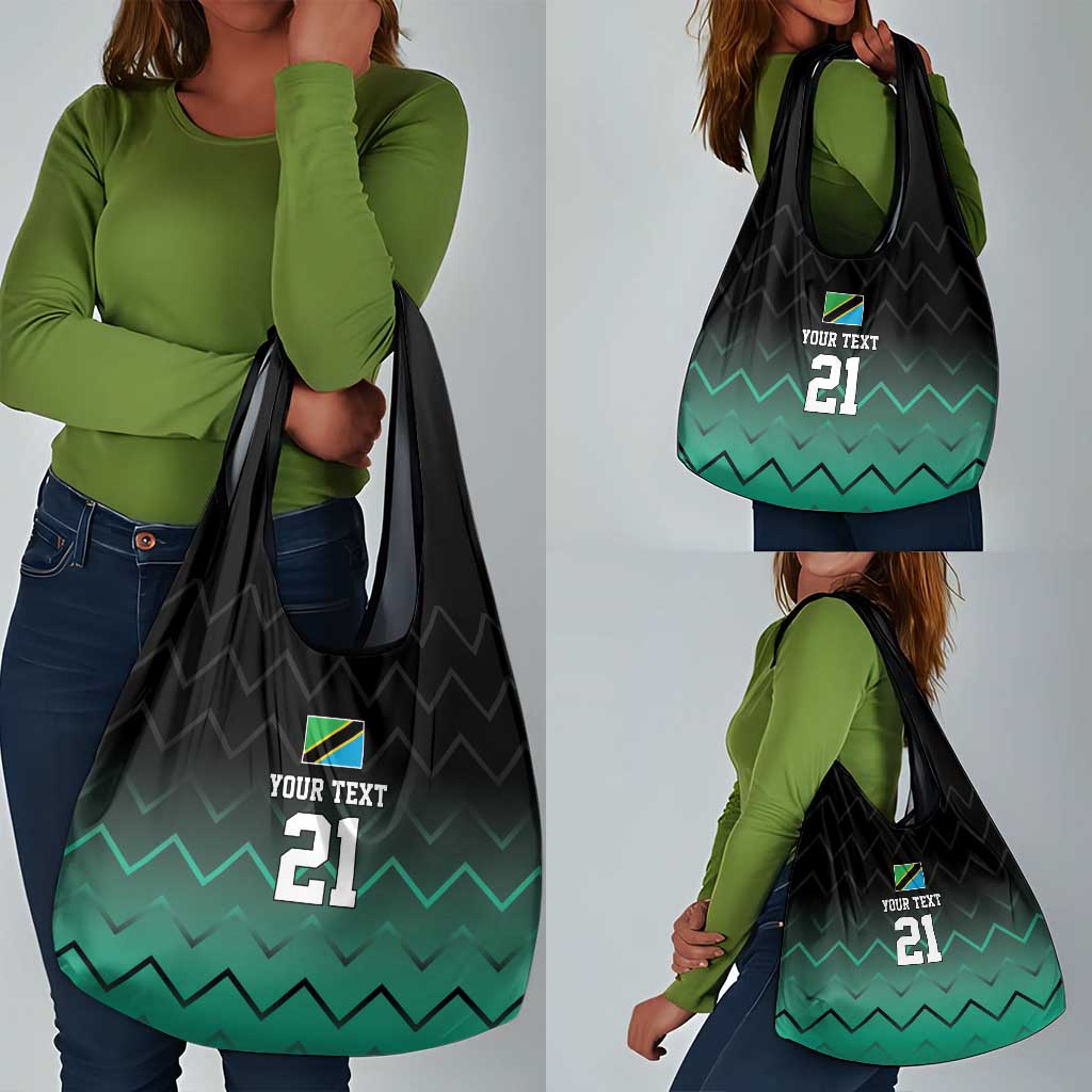 Custom Football African Tanzania Grocery Bag Retro 2023-24 Tanzania History - African Pride