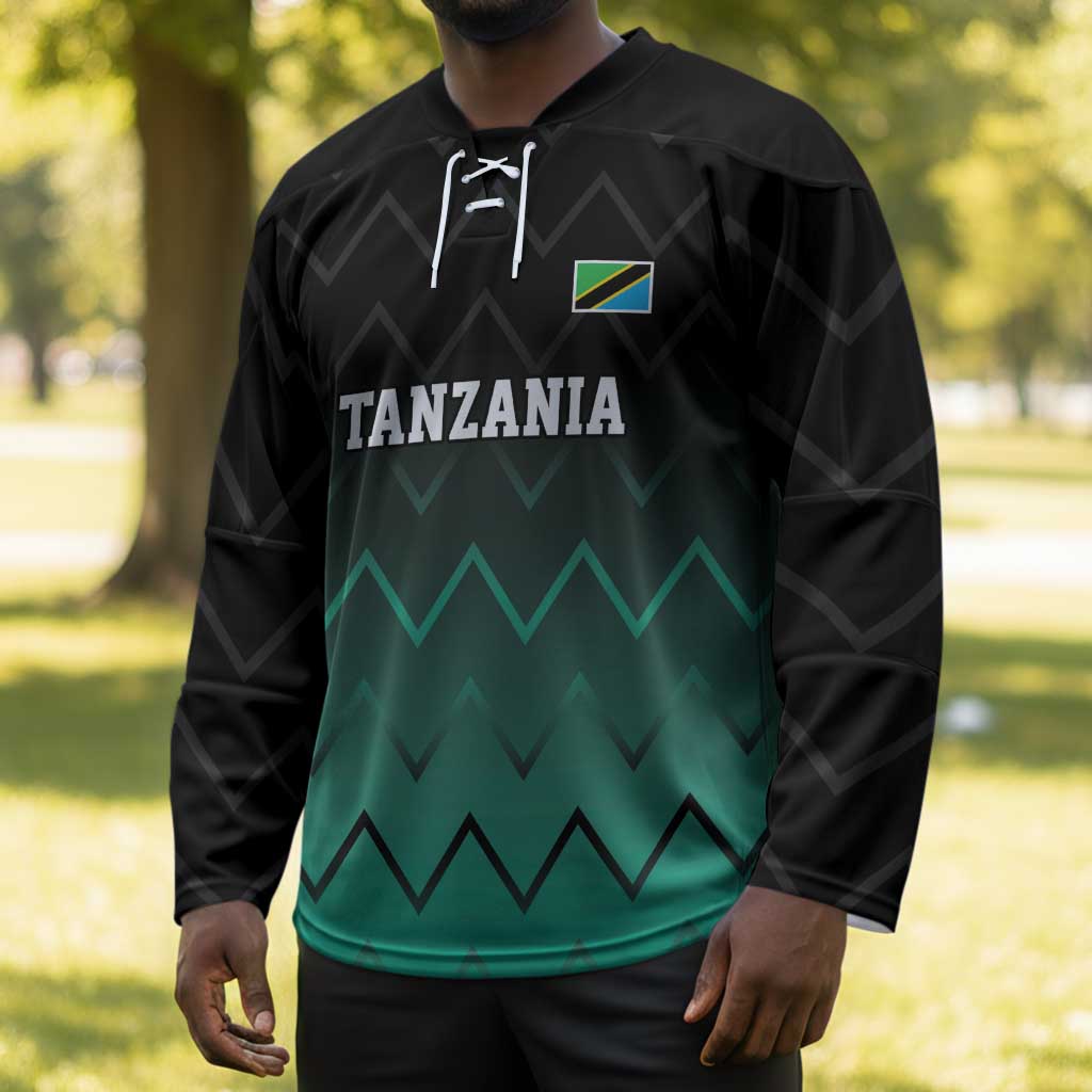 Custom Football African Tanzania Hockey Jersey Retro 2023-24 Tanzania History