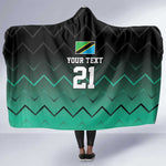 Custom Football African Tanzania Hooded Blanket Retro 2023-24 Tanzania History - African Pride