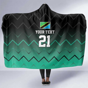 Custom Football African Tanzania Hooded Blanket Retro 2023-24 Tanzania History - African Pride