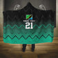 Custom Football African Tanzania Hooded Blanket Retro 2023-24 Tanzania History - African Pride