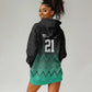 Custom Football African Tanzania Hoodie Dress Retro 2023-24 Tanzania History - African Pride