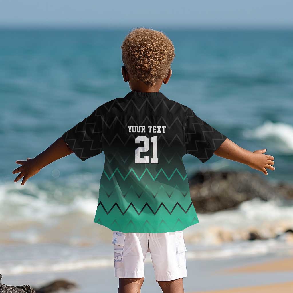 Custom Football African Tanzania Kid Hawaiian Shirt Retro 2023-24 Tanzania History - African Pride