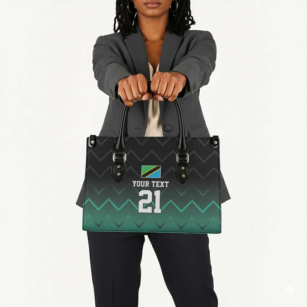 Custom Football African Tanzania Leather Bag Retro 2023-24 Tanzania History