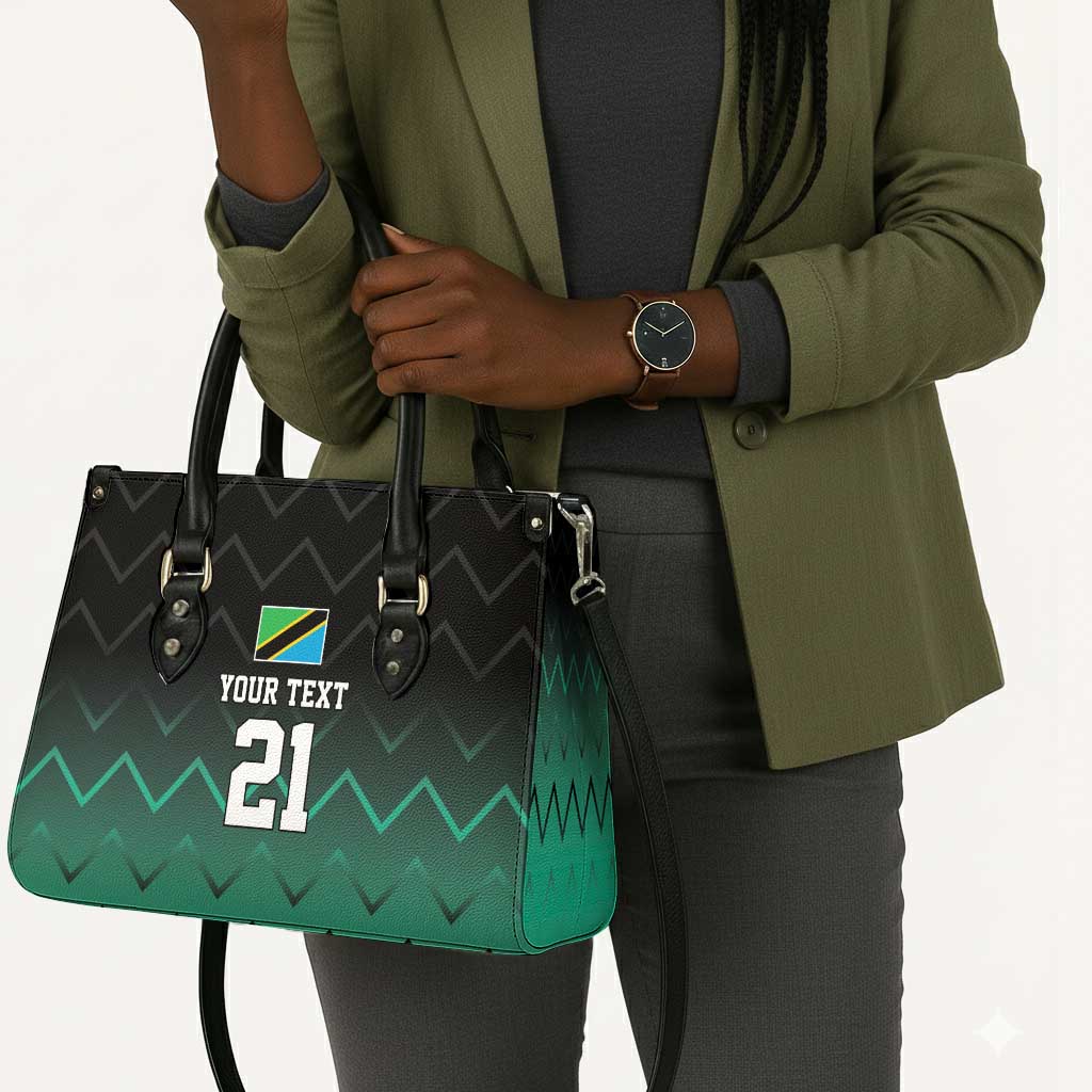 Custom Football African Tanzania Leather Bag Retro 2023-24 Tanzania History