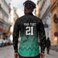 Custom Football African Tanzania Long Sleeve Button Shirt Retro 2023-24 Tanzania History - African Pride