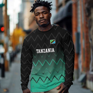 Custom Football African Tanzania Long Sleeve Shirt Retro 2023-24 Tanzania History - African Pride