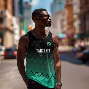 Custom Football African Tanzania Men Tank Top Retro 2023-24 Tanzania History - African Pride