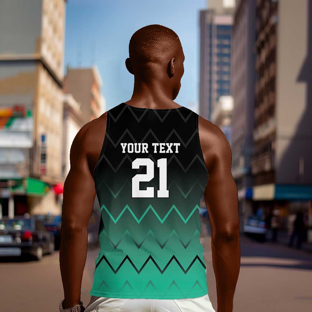 Custom Football African Tanzania Men Tank Top Retro 2023-24 Tanzania History - African Pride