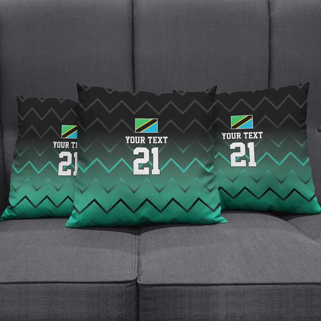 Custom Football African Tanzania Pillow Cover Retro 2023-24 Tanzania History