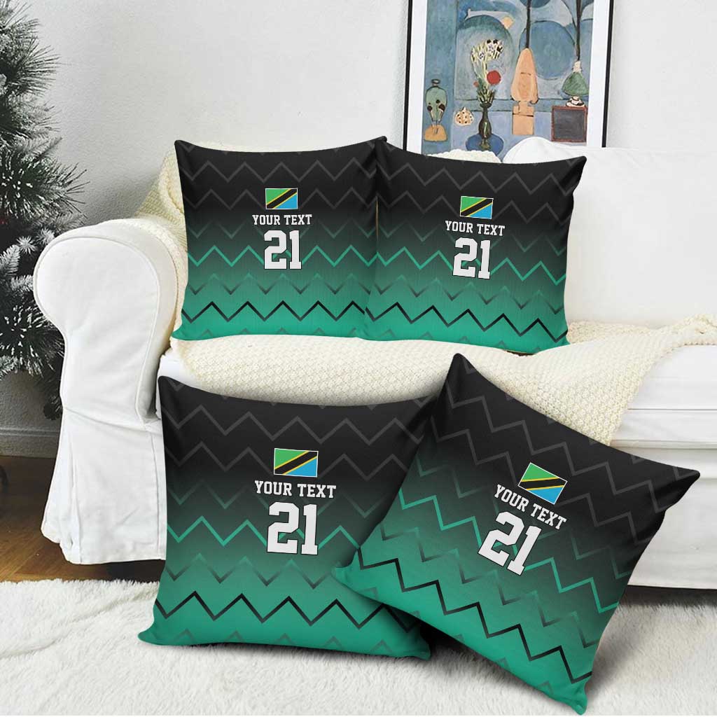 Custom Football African Tanzania Pillow Cover Retro 2023-24 Tanzania History