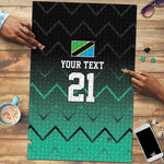 Custom Football African Tanzania Puzzle Retro 2023-24 Tanzania History
