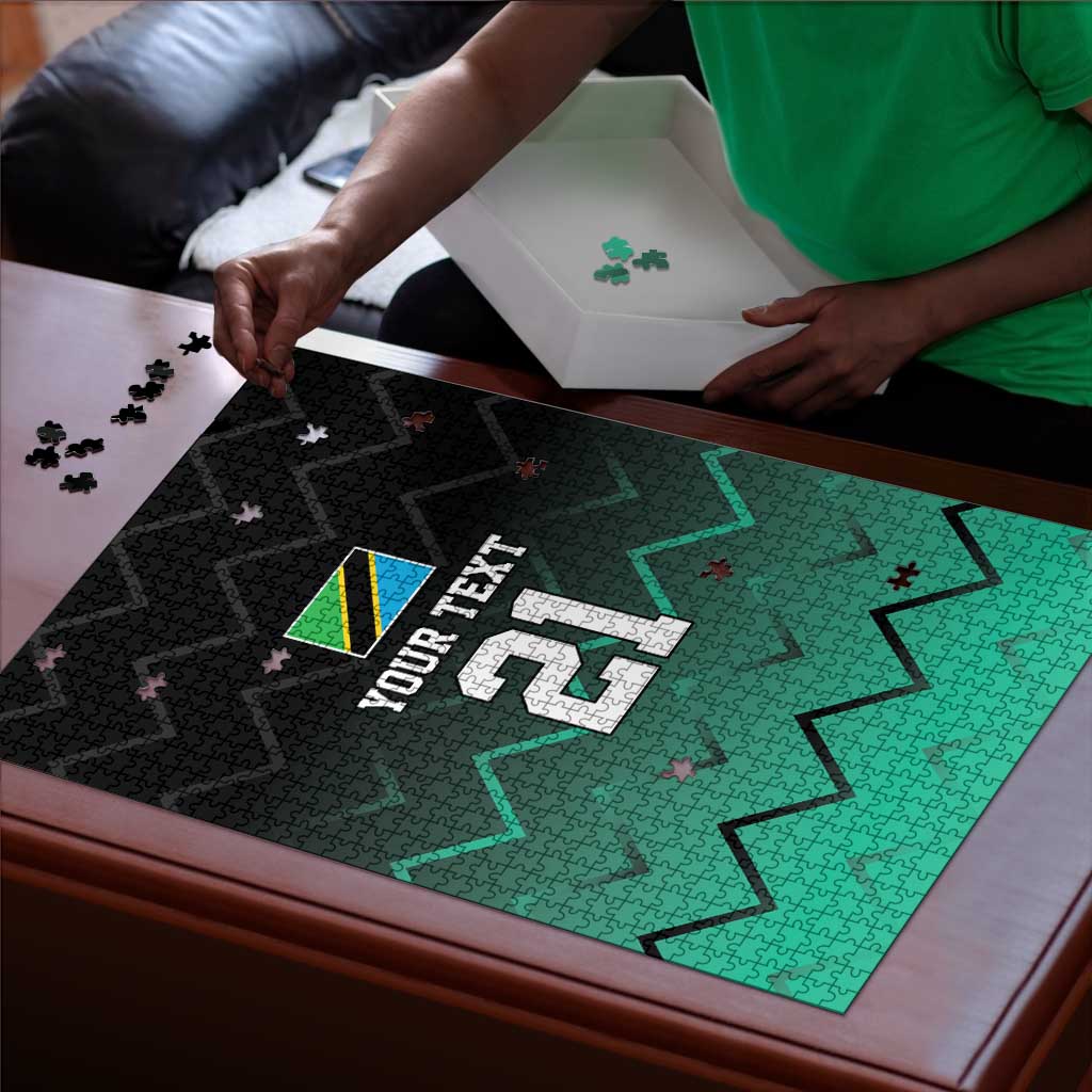 Custom Football African Tanzania Puzzle Retro 2023-24 Tanzania History