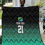 Custom Football African Tanzania Quilt Retro 2023-24 Tanzania History - African Pride