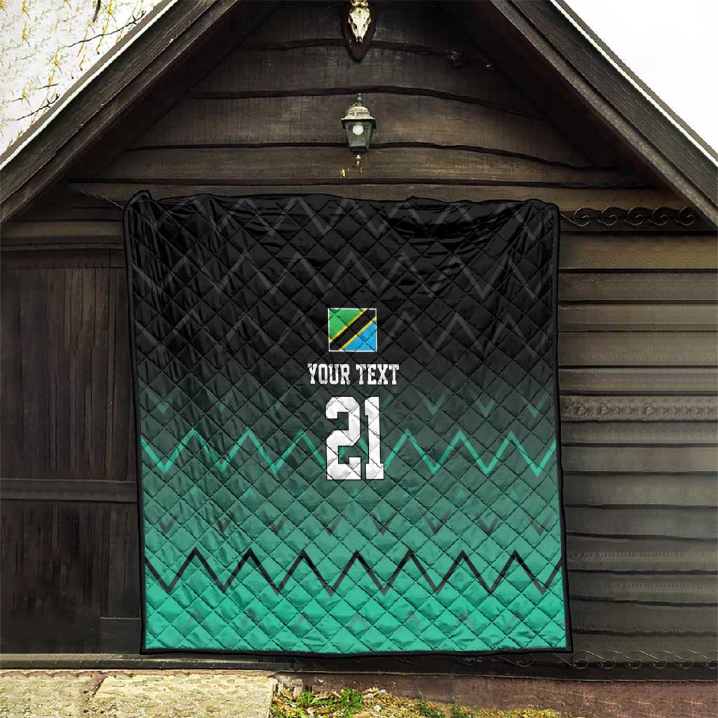 Custom Football African Tanzania Quilt Retro 2023-24 Tanzania History - African Pride