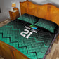 Custom Football African Tanzania Quilt Bed Set Retro 2023-24 Tanzania History - African Pride