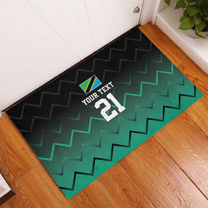 Custom Football African Tanzania Rubber Doormat Retro 2023-24 Tanzania History - African Pride