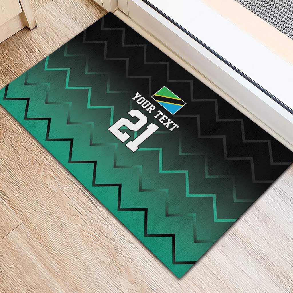 Custom Football African Tanzania Rubber Doormat Retro 2023-24 Tanzania History - African Pride