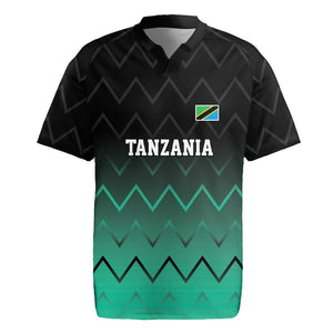 Custom Football African Tanzania Rugby Jersey Retro 2023-24 Tanzania History - African Pride