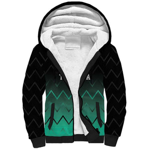 Custom Football African Tanzania Sherpa Hoodie Retro 2023-24 Tanzania History - African Pride