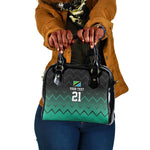 Custom Football African Tanzania Shoulder Handbag Retro 2023-24 Tanzania History - African Pride