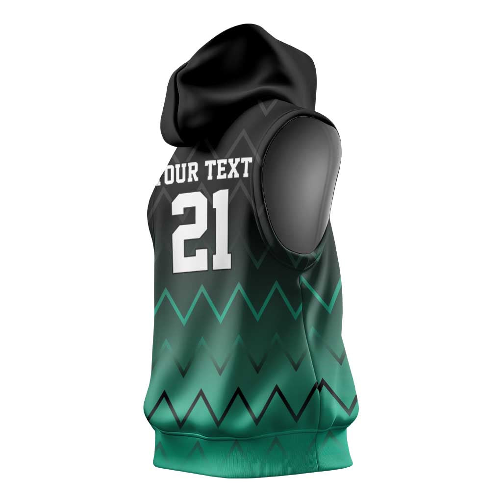 Custom Football African Tanzania Sleeveless Hoodie Retro 2023-24 Tanzania History - African Pride