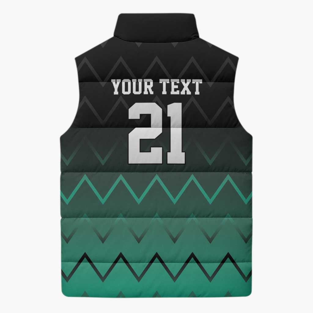 Custom Football African Tanzania Sleeveless Puffer Jacket Retro 2023-24 Tanzania History