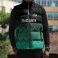 Custom Football African Tanzania Sleeveless Puffer Jacket Retro 2023-24 Tanzania History