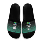 Custom Football African Tanzania Slide Sandals Retro 2023-24 Tanzania History