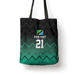 Custom Football African Tanzania Tote Bag Retro 2023-24 Tanzania History