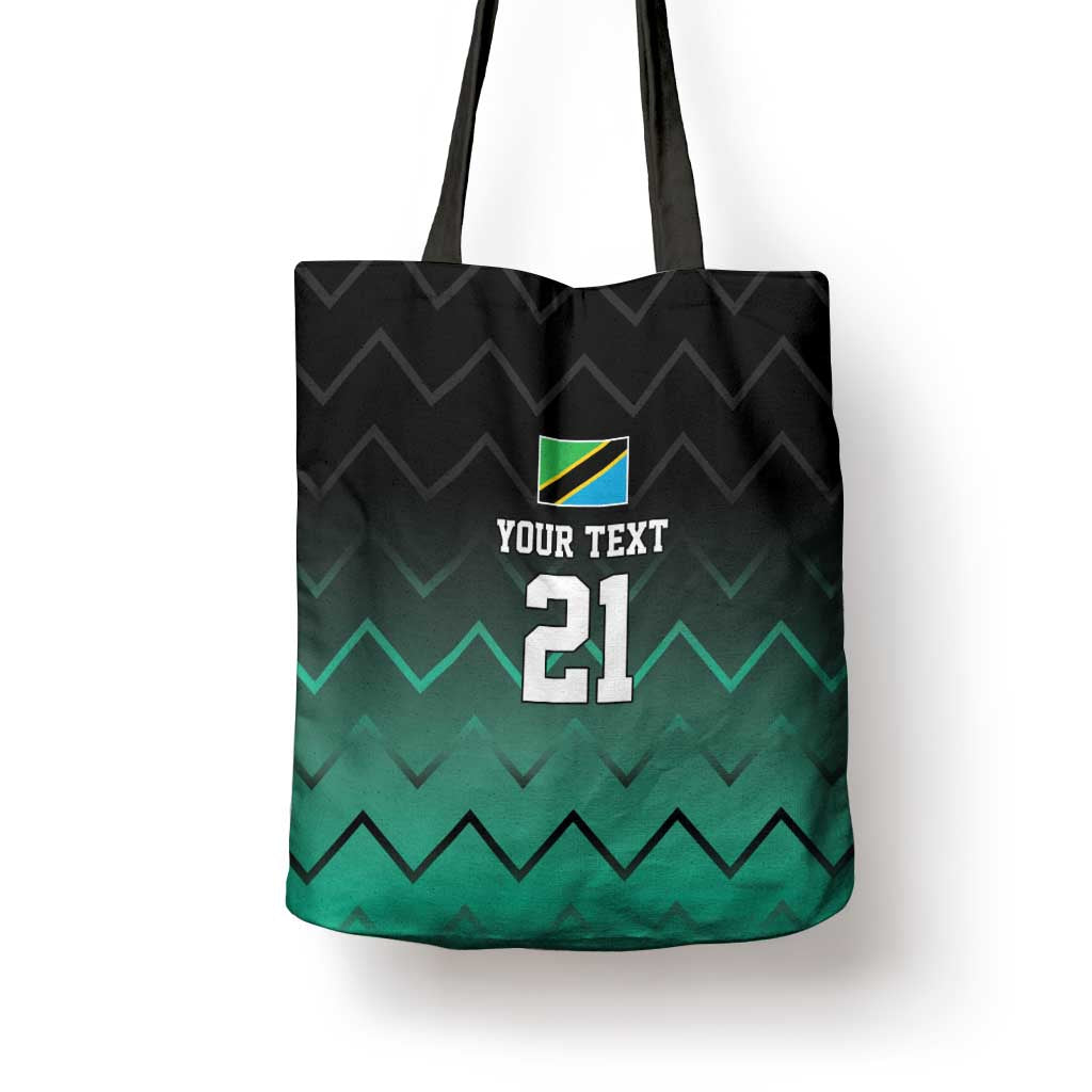 Custom Football African Tanzania Tote Bag Retro 2023-24 Tanzania History