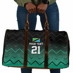 Custom Football African Tanzania Travel Bag Retro 2023-24 Tanzania History
