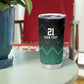Custom Football African Tanzania Tumbler Cup Retro 2023-24 Tanzania History - African Pride