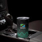Custom Football African Tanzania Tumbler Cup Retro 2023-24 Tanzania History - African Pride