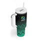 Custom Football African Tanzania Tumbler With Handle Retro 2023-24 Tanzania History - African Pride