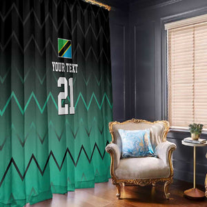 Custom Football African Tanzania Window Curtain Retro 2023-24 Tanzania History - African Pride
