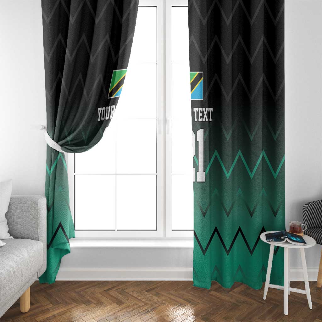 Custom Football African Tanzania Window Curtain Retro 2023-24 Tanzania History - African Pride