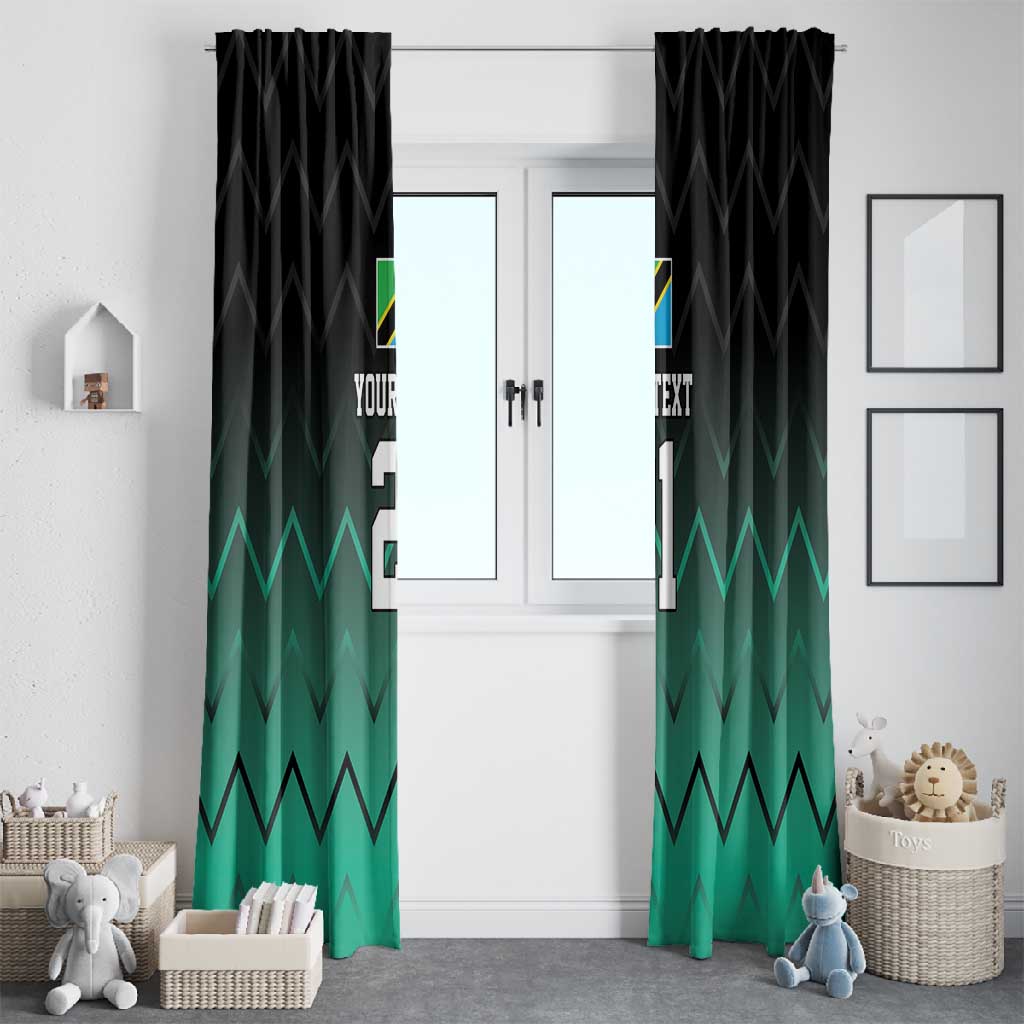 Custom Football African Tanzania Window Curtain Retro 2023-24 Tanzania History - African Pride