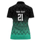 Custom Football African Tanzania Women Polo Shirt Retro 2023-24 Tanzania History - African Pride