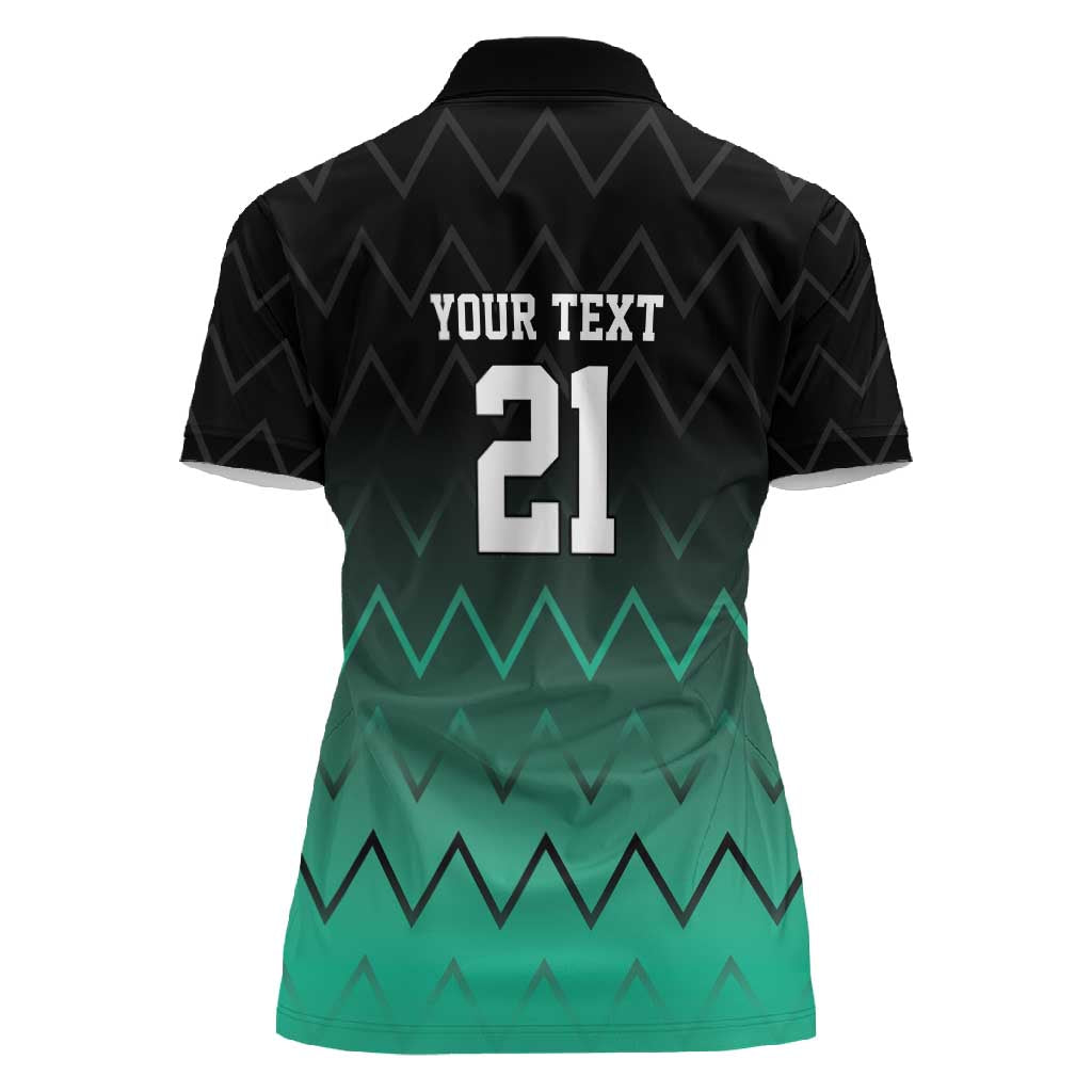 Custom Football African Tanzania Women Polo Shirt Retro 2023-24 Tanzania History - African Pride