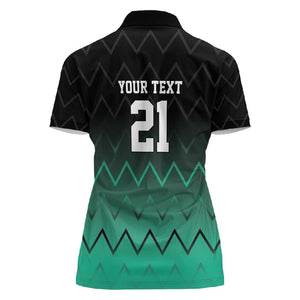 Custom Football African Tanzania Women Polo Shirt Retro 2023-24 Tanzania History - African Pride