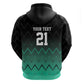 Custom Football African Tanzania Zip Hoodie Retro 2023-24 Tanzania History - African Pride