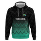 Custom Football African Tanzania Zip Hoodie Retro 2023-24 Tanzania History - African Pride