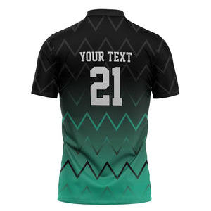 Custom Football African Tanzania Zipper Polo Shirt Retro 2023-24 Tanzania History