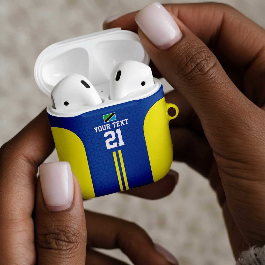 Custom Football African Tanzania AirPods Case Taifa Stars Go Champion