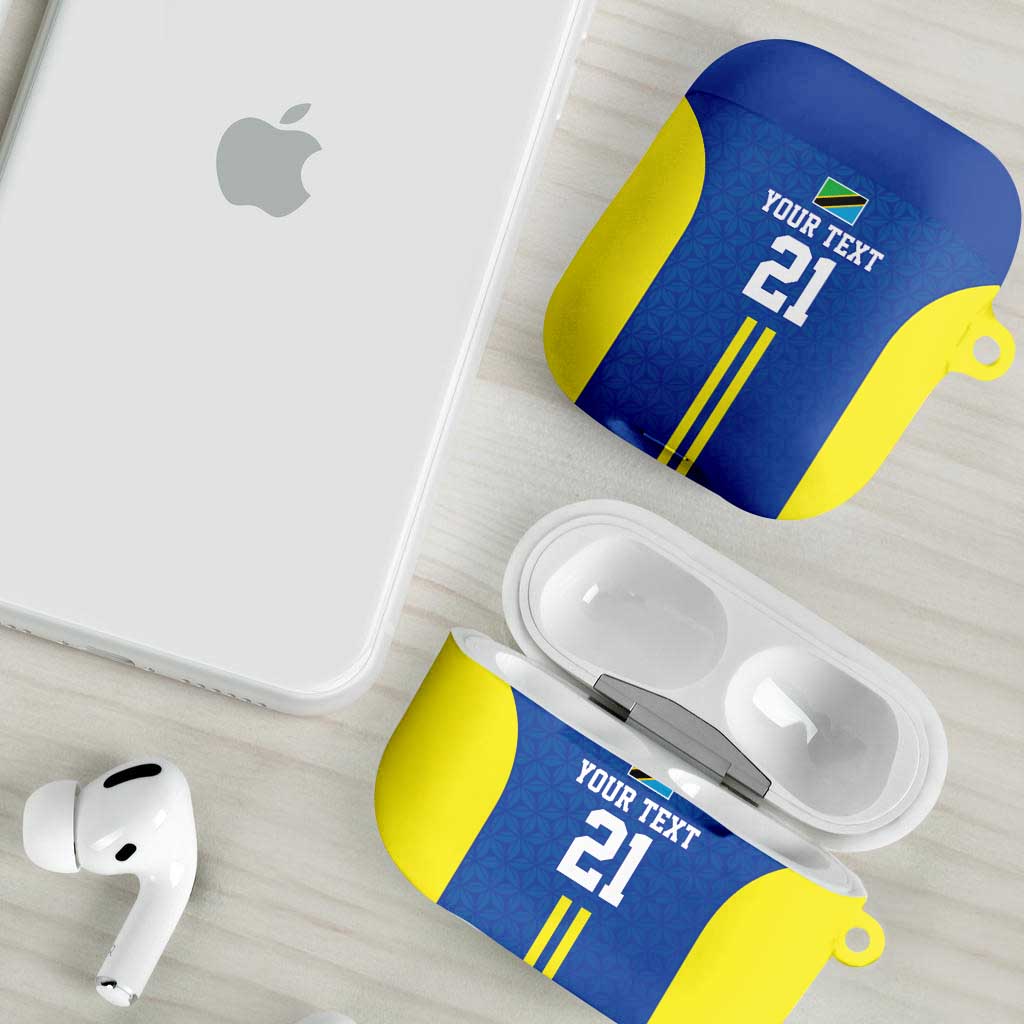 Custom Football African Tanzania AirPods Case Taifa Stars Go Champion